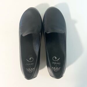 Dansko Black Slip-On Shoes